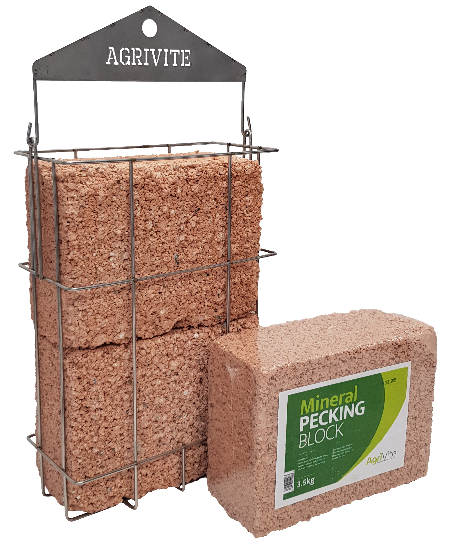 Agrivite Peck Block Holder