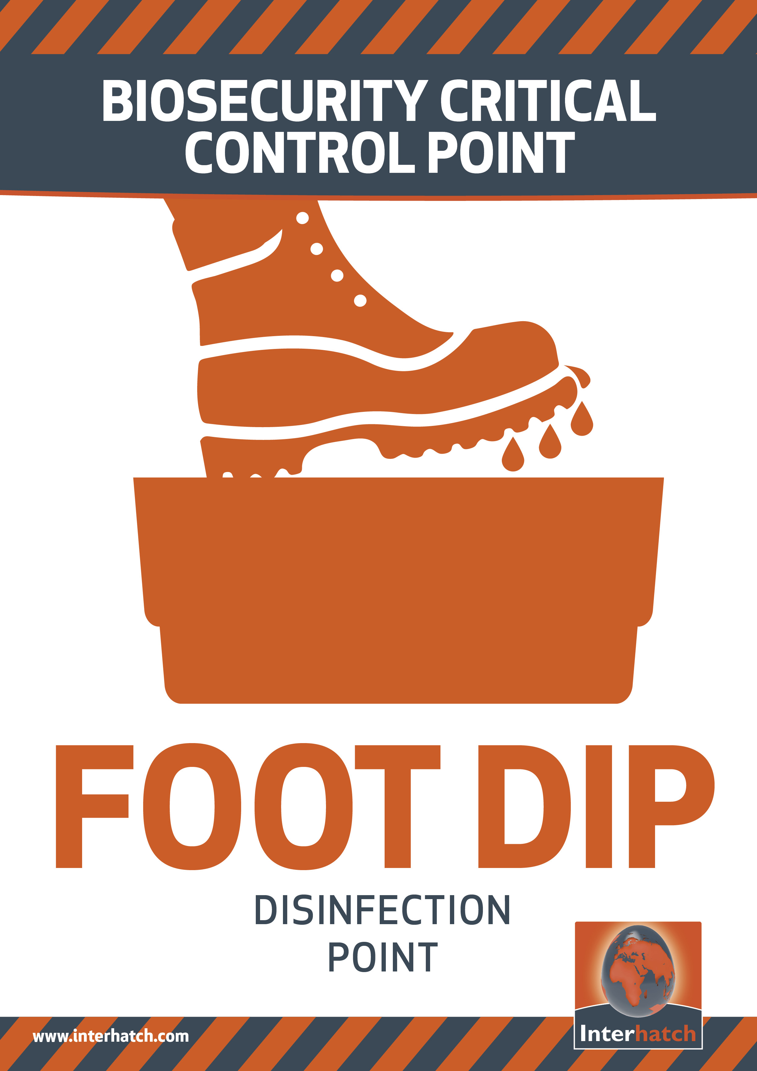 Foot Dip Sign