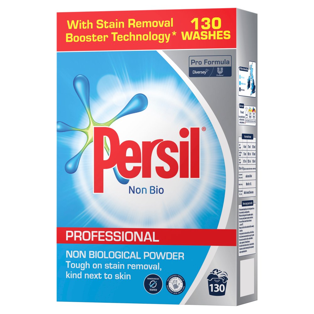Persil Non bio Fabric Cleaning Washing Powder, 130 Wash, 8.4Kg