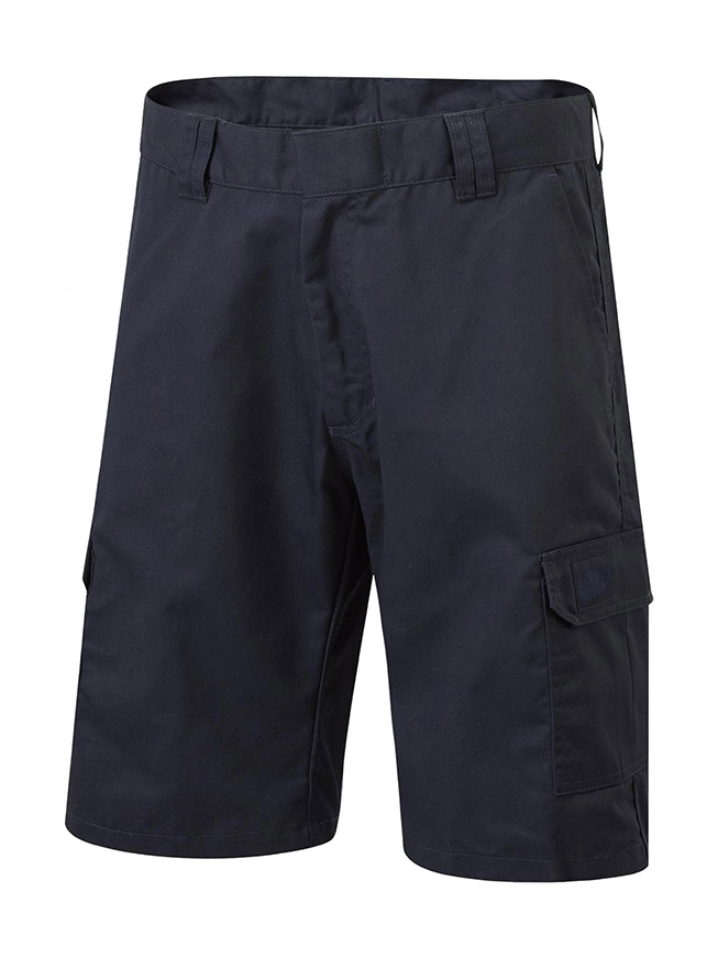 Men’s Cargo Shorts, Navy Blue - Size 34