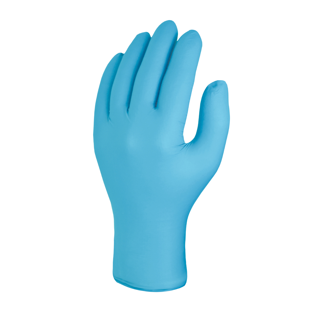 Skytec TX424 (Utah) Blue Nitrile Gloves, Box 100 - Size Large