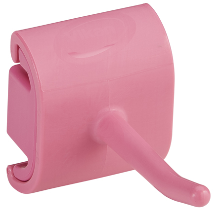 Vikan Hygienic Wall Bracket, Single Hook Module, 41mm - Pink