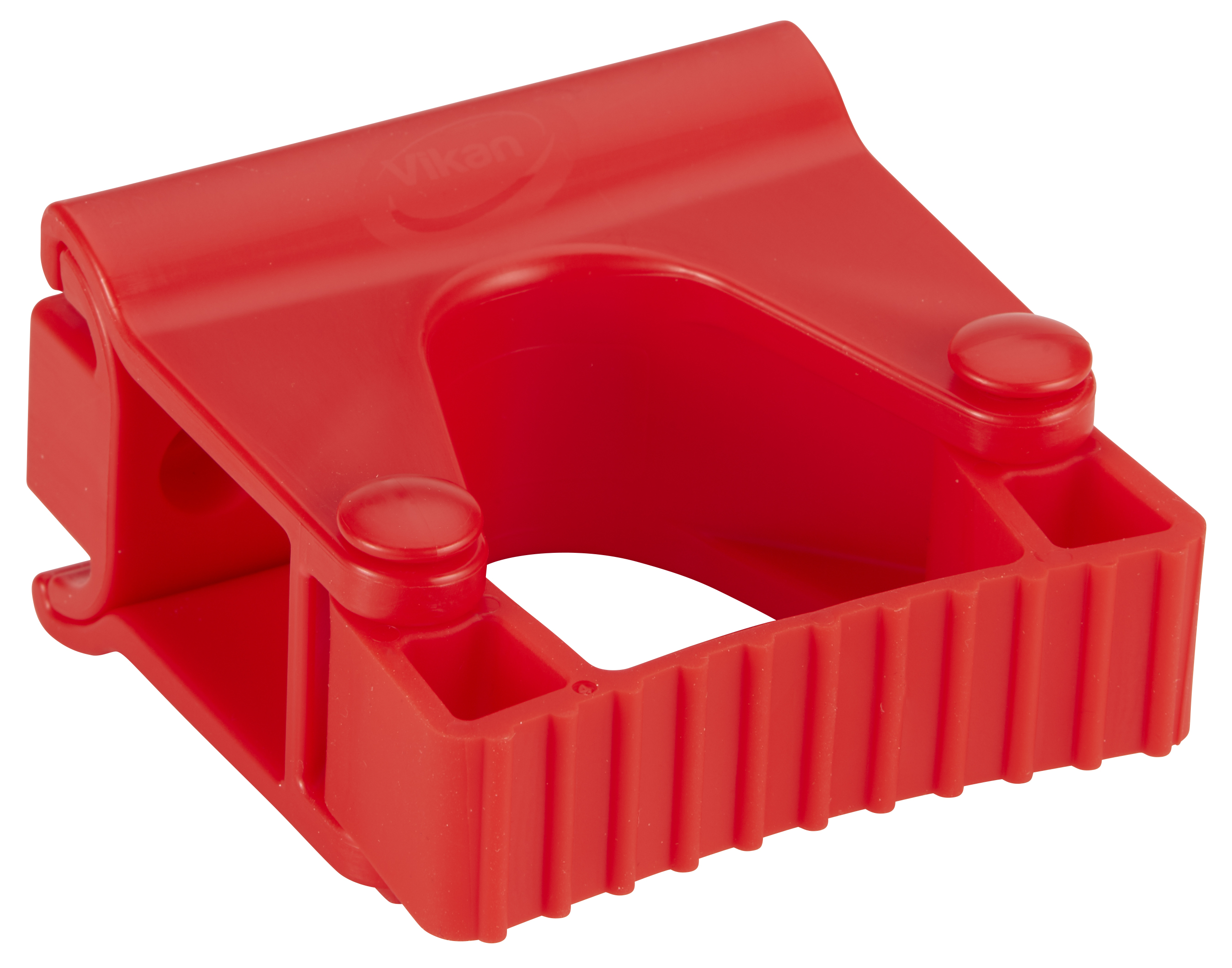 Vikan Hygienic Wall Bracket, Grip Band Module, 82mm - Red