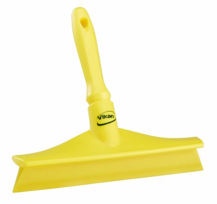 Vikan Ultra Hygiene Table Squeegee w/Mini Handle, 245 mm - Yellow