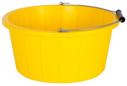 Shallow Bucket, 15L - Yellow