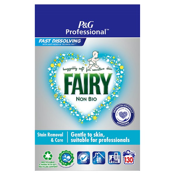 Non Bio Fairy Laundry Detergent, 7.8kg - 130 Washes