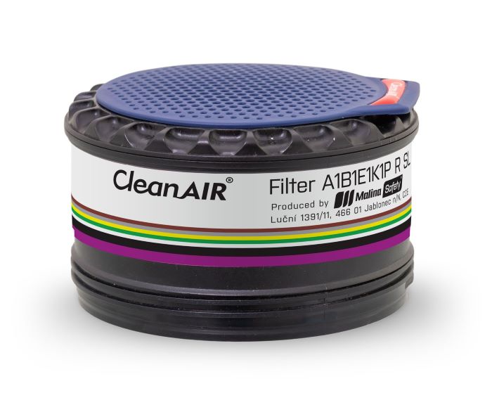 CleanAIR® Combined Filter ABEK1 P R SL (Pack of 2) for AerGO PAPR Unit