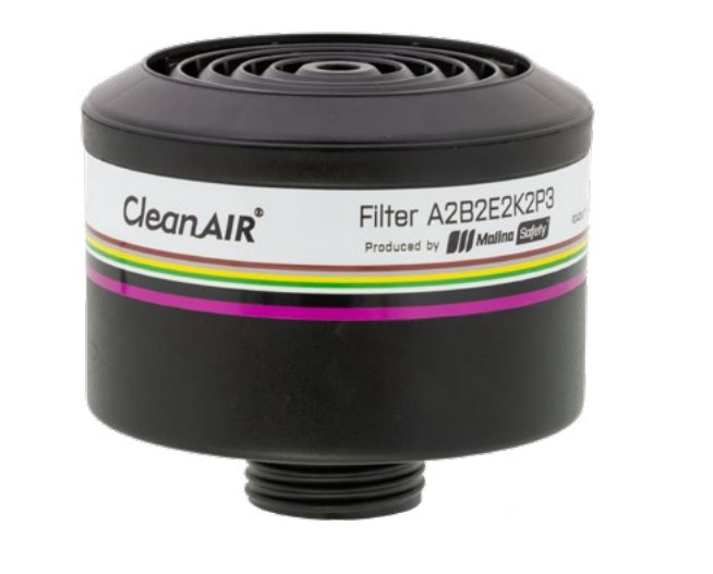 CleanAIR® Chemical Filters for 2F PAPR Unit x3 - A2B2E2K2P3