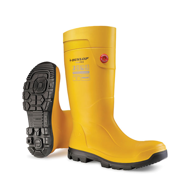 Purofort FieldPro Full Safety - Yellow, Size 7